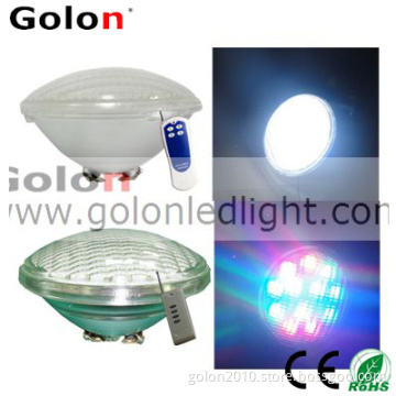 24W RGB PAR56 LED Pool Light, 351PCS LEDs, with Remote Controller